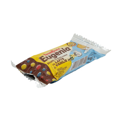 Doppelkeks Dobrogea Eugenia | Biscotto sandwich al latte e vaniglia | Ripieno cremoso | 36 g
