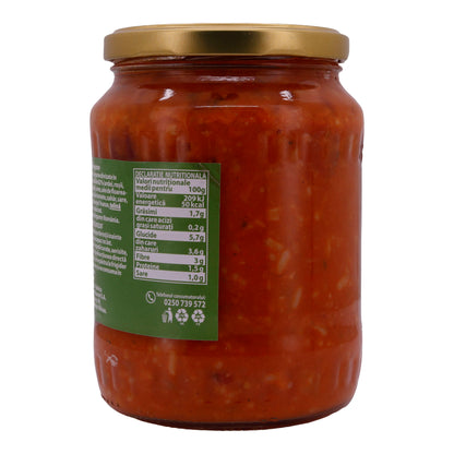 Preparazione di Verdure Fravil | Tocană de Legume | Con Pomodori e altri Ingredienti | 720g