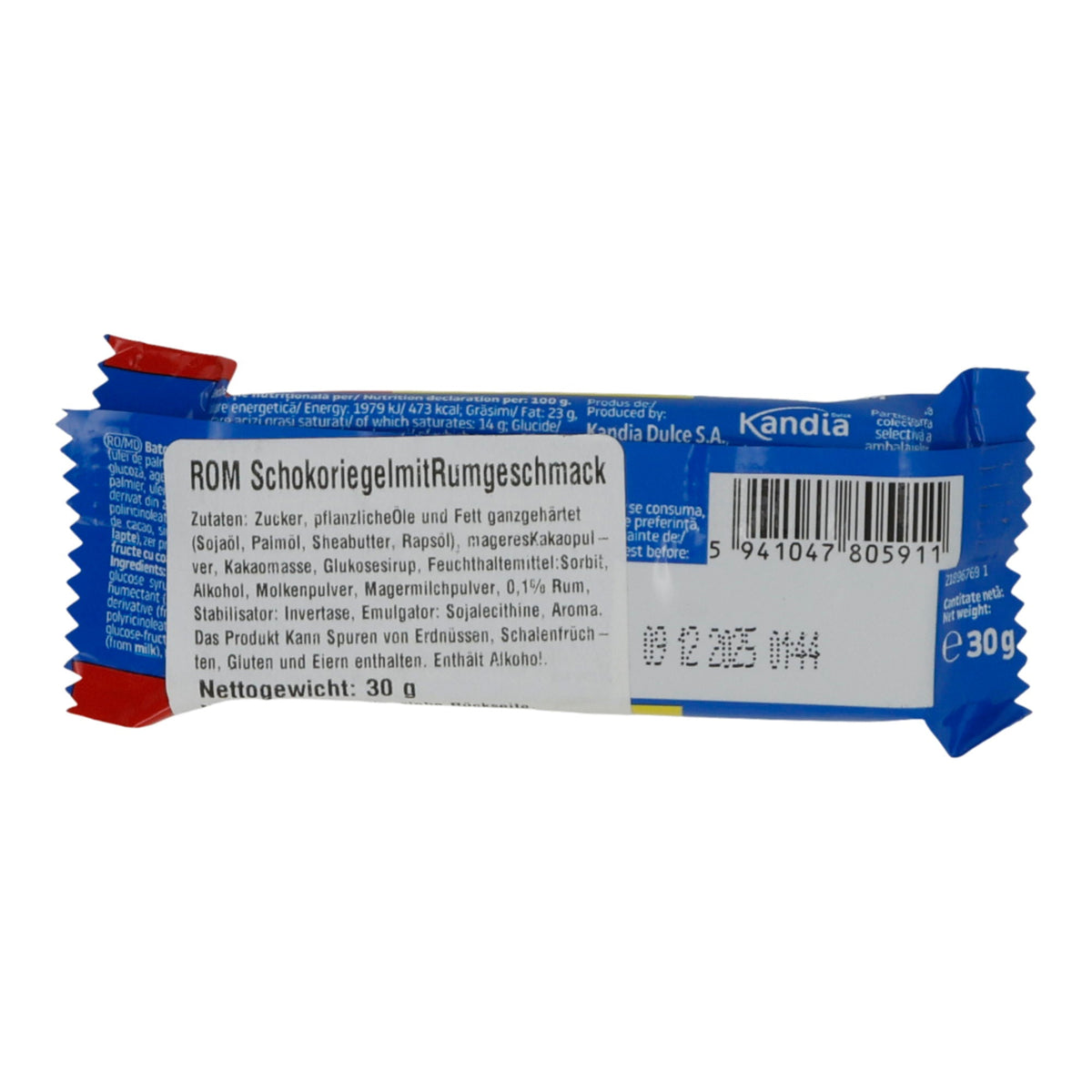 Schokoriegel Rom | mit Rumgeschmack | Schokoriegel | -