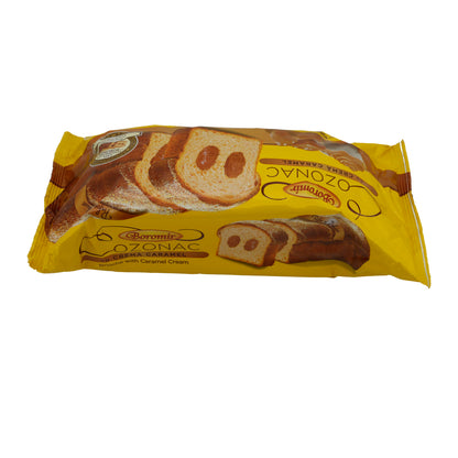 Cozonac mit Karamellcreme Boromir | Traditioneller rumänischer Hefekuchen | Mit süßer Füllung | 450 g