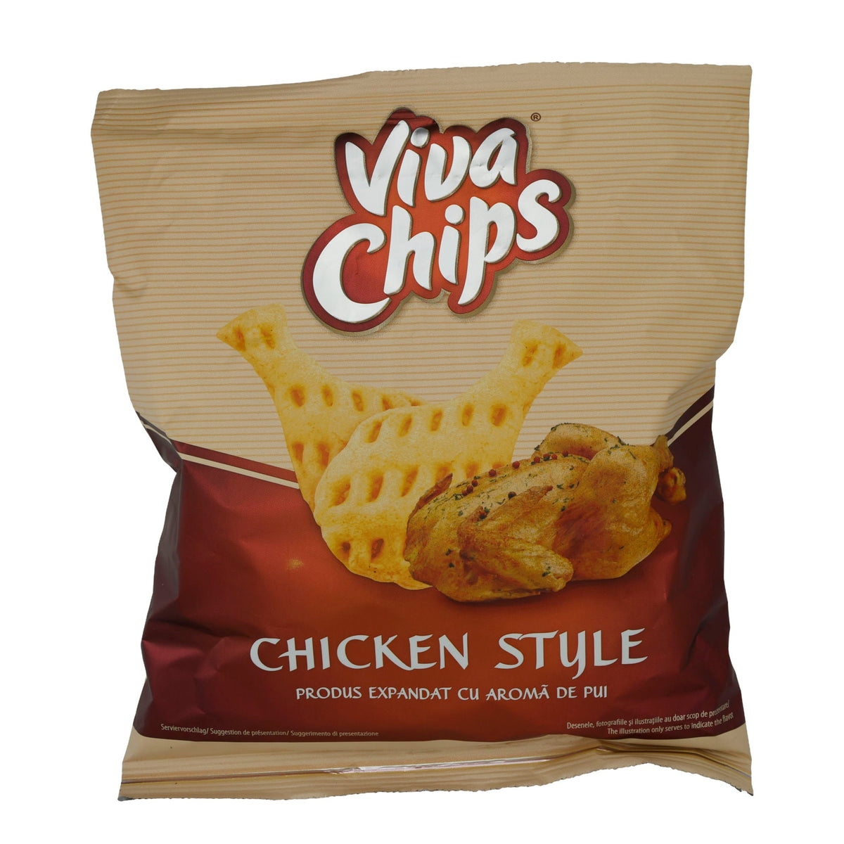 Chips Chicken Style Viva | Snack | Chips mit Hähnchengeschmack | 50 g