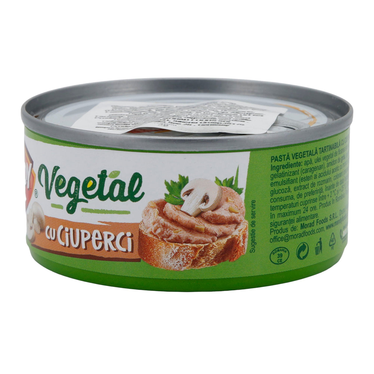 Aufstrichpaste Mandy Vegetal | Vegetarisch | Mit Pilzen | 120 g