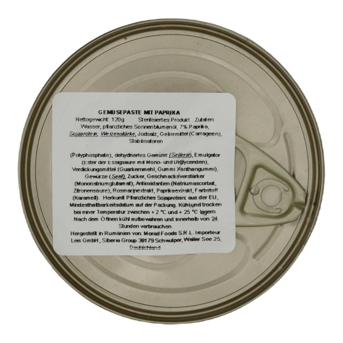 Streichcreme Mandy Vegetal | Vegetarisch | Mit Paprika | 120 g