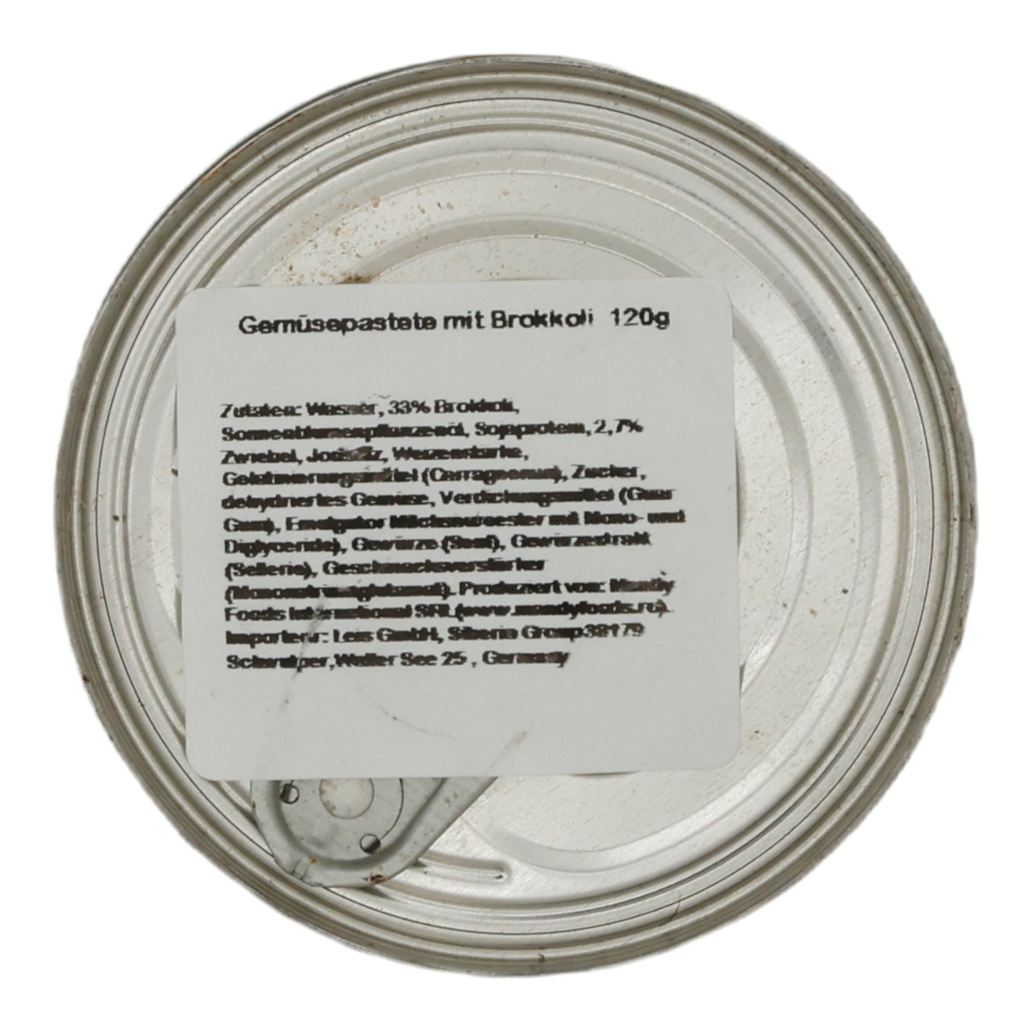 Streichcreme Mandy Vegetal | Vegetarisch | Mit Brokkoli | 120 g