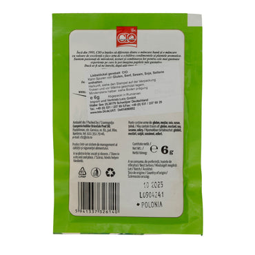 Gedroogde kruiden Cio Leuștean (Lauwwaterkers) | Kruiden | Voor aromatische gerechten | 6 g