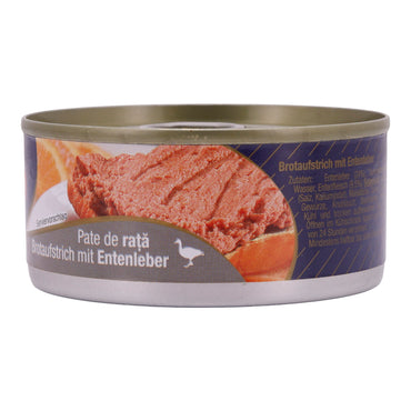 Brotaufstrich Scandia | Mit Entenleber | Aromatisch, feinste Entenleber & Gewürze | 120 g