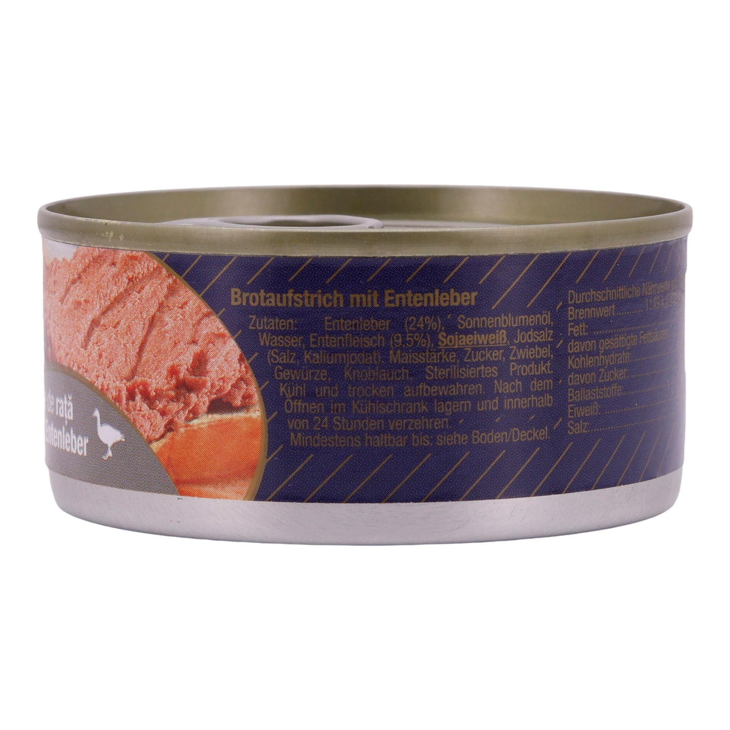 Brotaufstrich Scandia | Mit Entenleber | Aromatisch, feinste Entenleber & Gewürze | 120 g