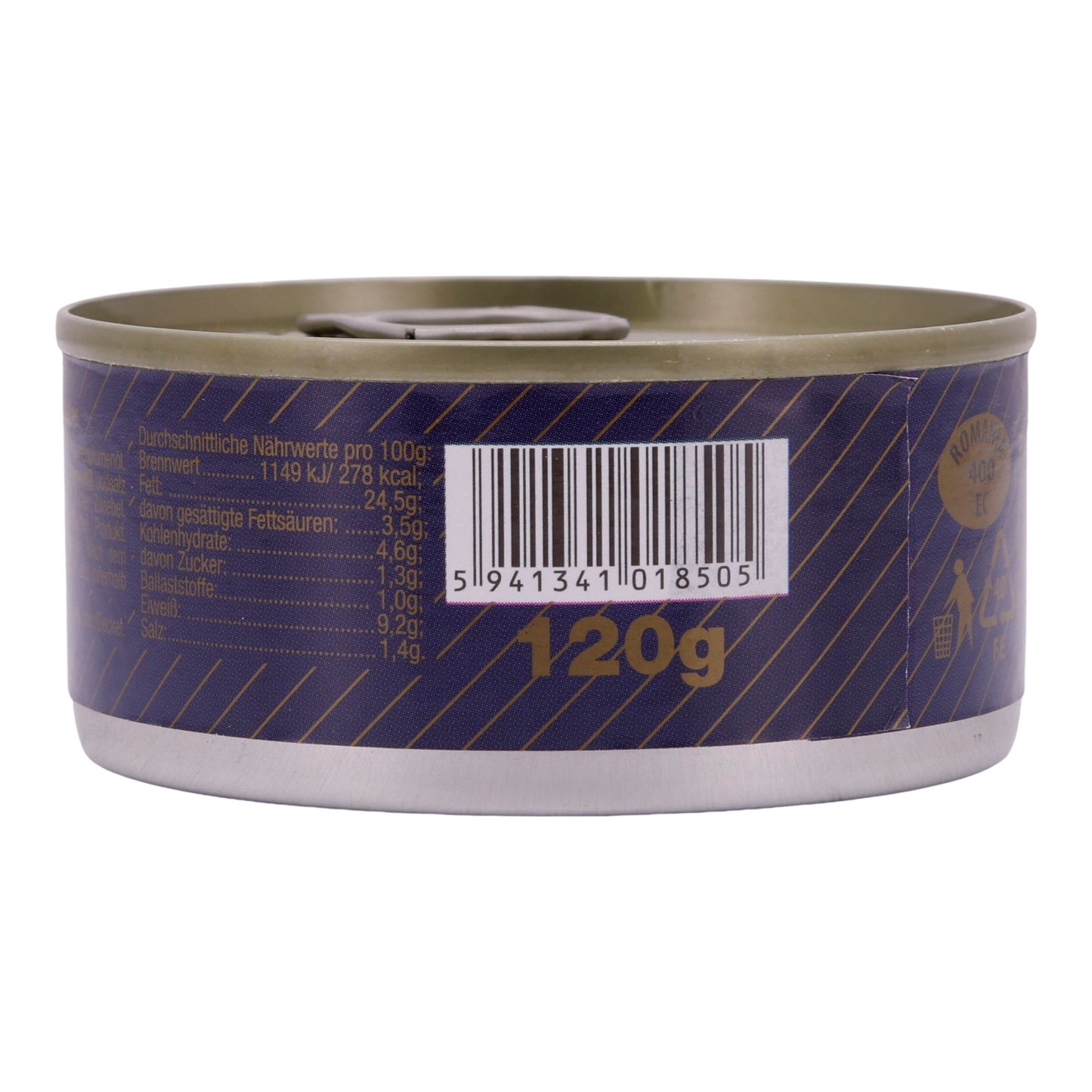 Brotaufstrich Scandia | Mit Entenleber | Aromatisch, feinste Entenleber & Gewürze | 120 g