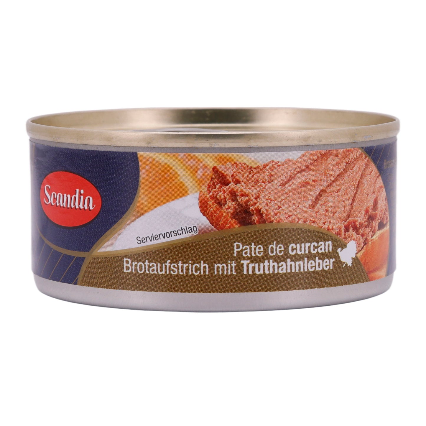 Brotaufstrich Scandia | Truthahnleber | Herzhaft-cremig | 120 g