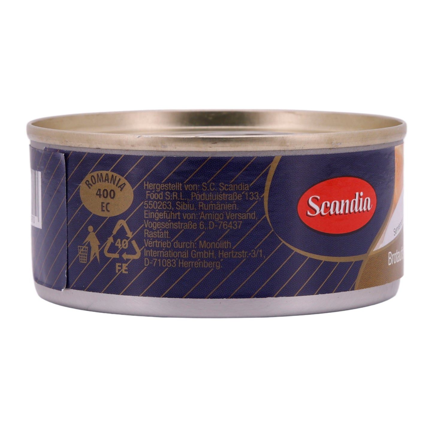 Brotaufstrich Scandia | Truthahnleber | Herzhaft-cremig | 120 g