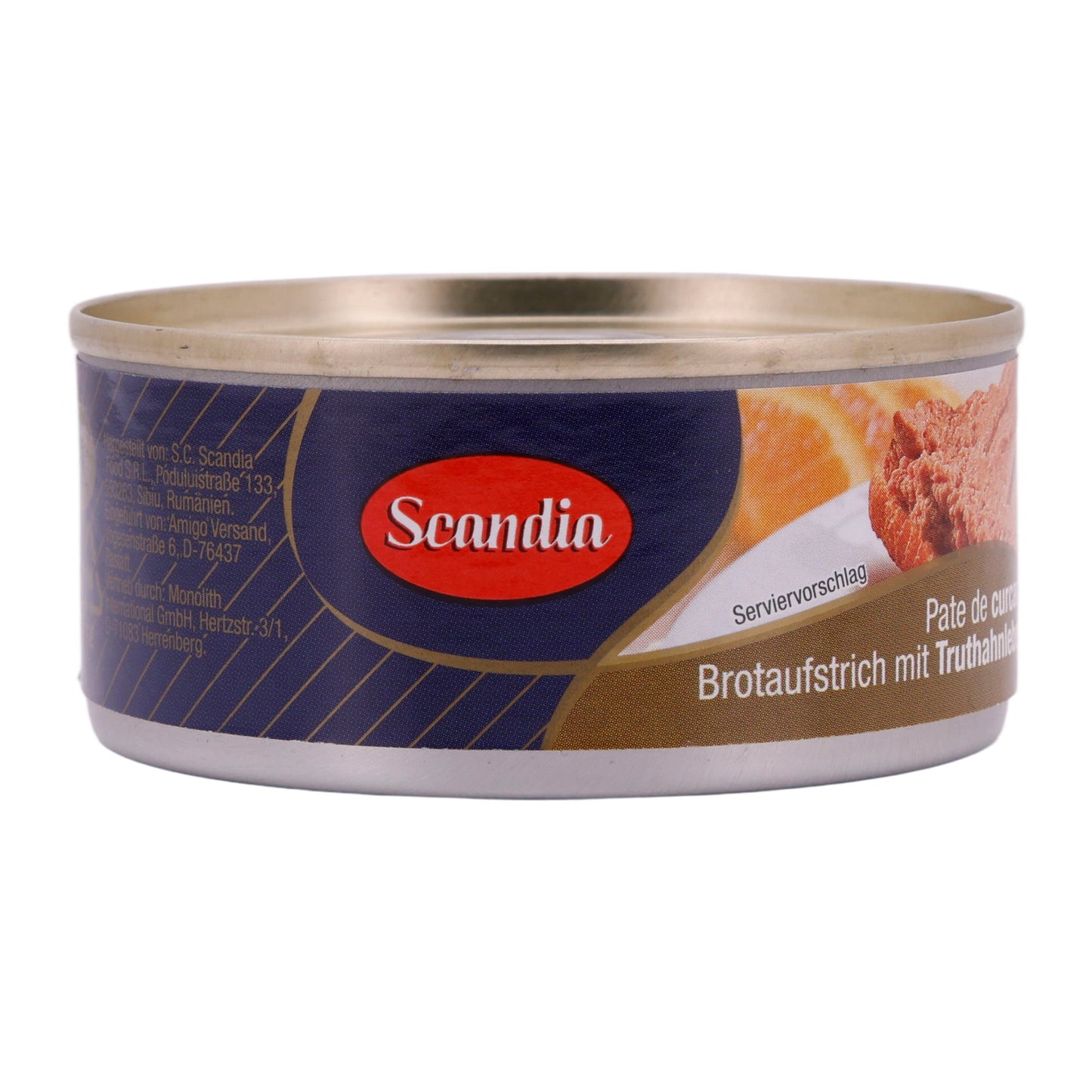 Brotaufstrich Scandia | Truthahnleber | Herzhaft-cremig | 120 g