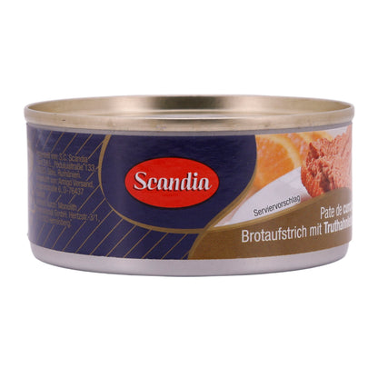 Brotaufstrich Scandia | Truthahnleber | Herzhaft-cremig | 120 g