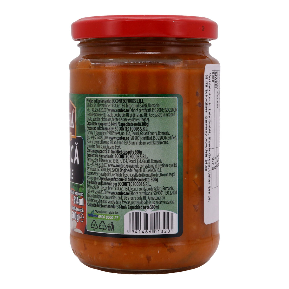 Zacuscă de Fasole Olympia | Spezialität | Traditionelle Bohnenspezialität | 300 g OLYMPIA