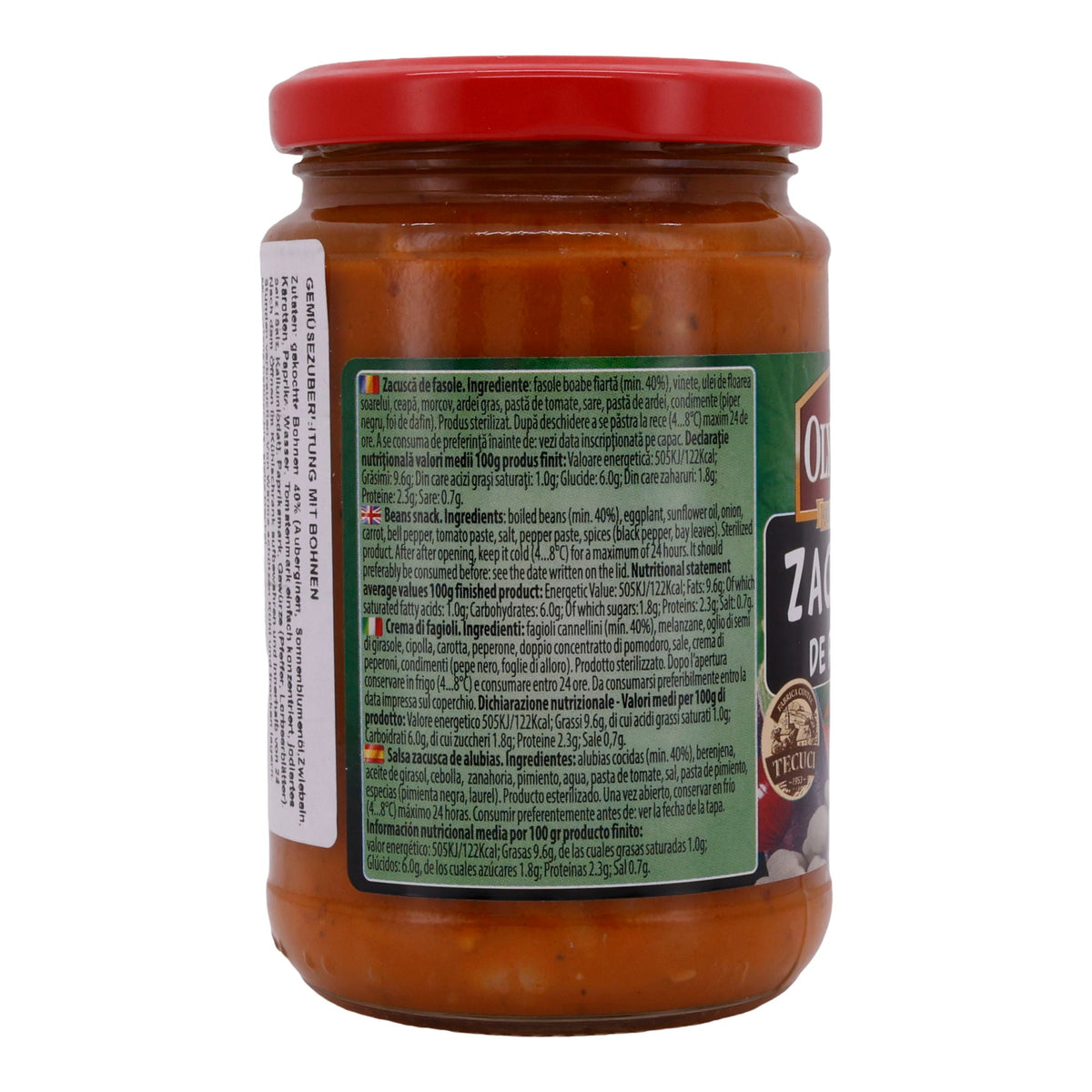 Zacuscă de Fasole Olympia | Spezialität | Traditionelle Bohnenspezialität | 300 g OLYMPIA