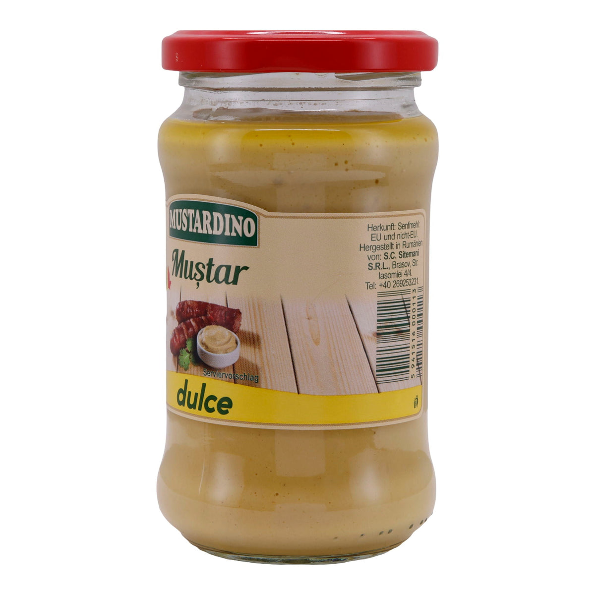 Süßer Senf Mustardino | Senf | 260 ml / 280 g