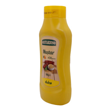 Muștar dulce Mustardino | Süßer Senf | Ohne Konservierungsstoffe | 500 g