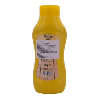 Sweet Mustard Mustardino | Sweet Mustard | Without Preservatives | 500 g