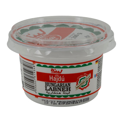Formaggio fresco Hajdú Labneh ungherese | Formaggio fresco cremoso | Stile orientale | 200 g