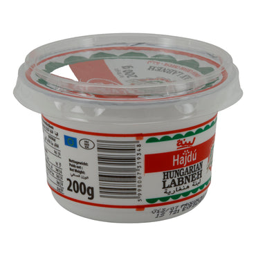 Formaggio fresco Hajdú Labneh ungherese | Formaggio fresco cremoso | Stile orientale | 200 g