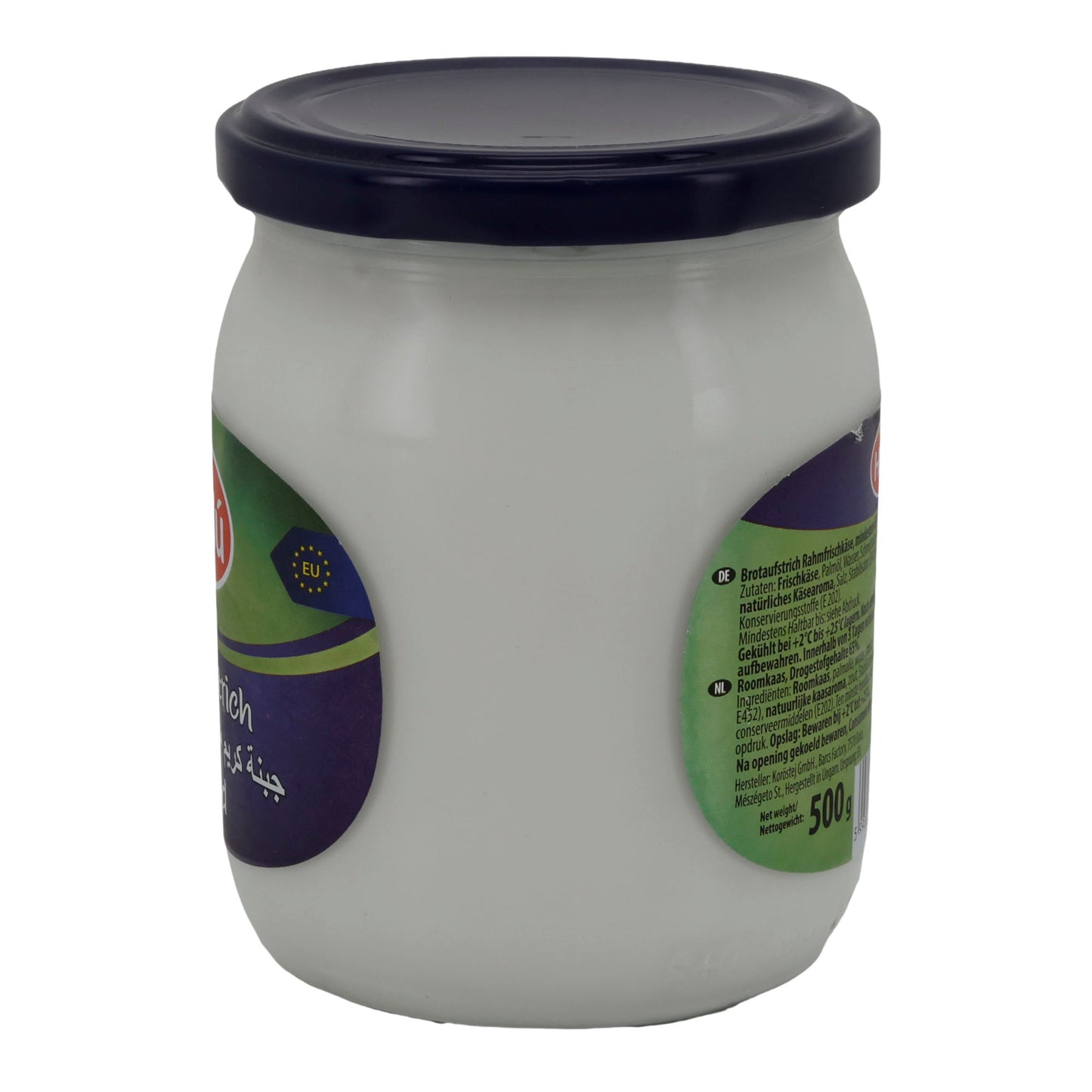 Formaggio fresco Hajdú da spalmare | Formaggio fresco | Cremoso per uso versatile | 500 g