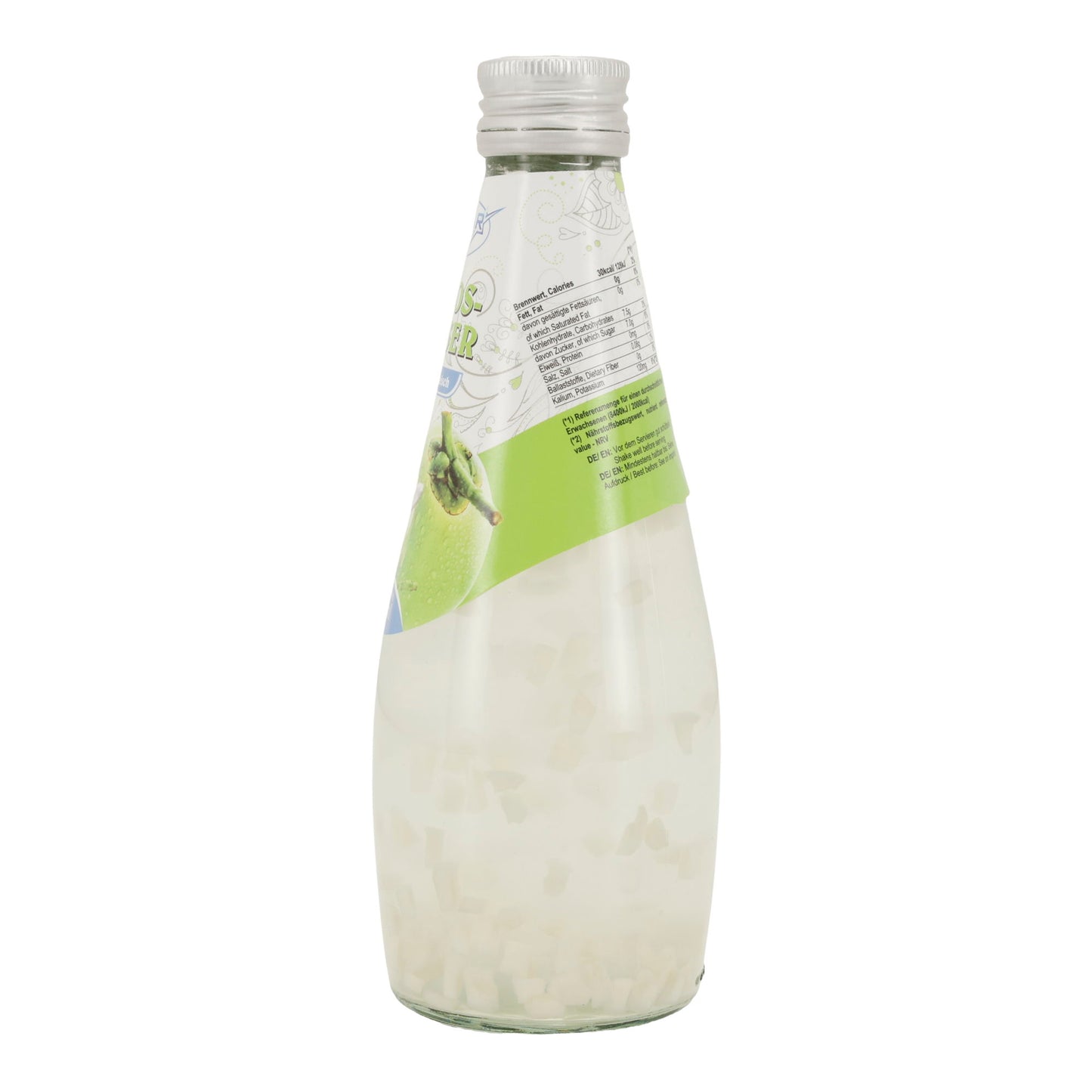 Kokos Wasser Getränk Star Fresh | Erfrischend | Mit Fruchtfleisch | 290 ml