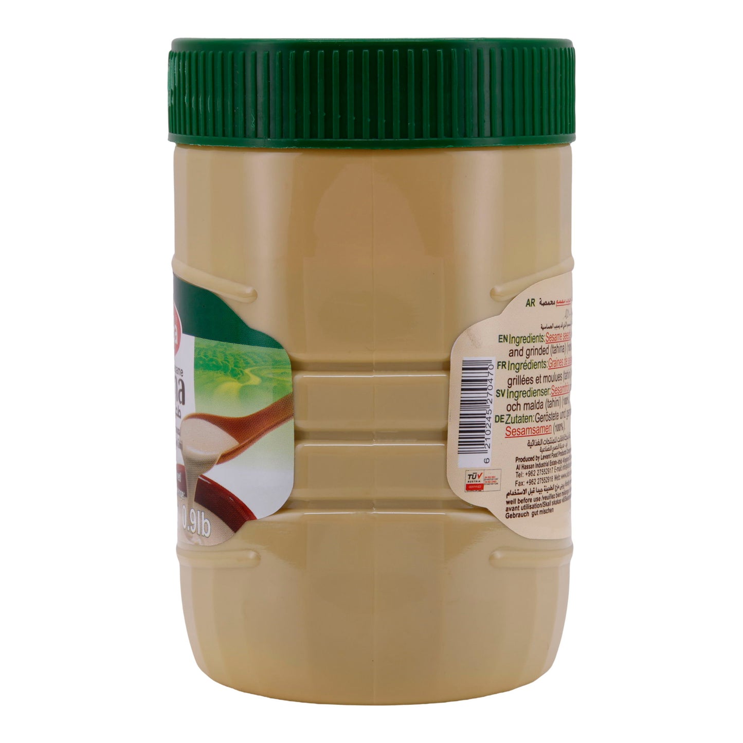 Sesampaste | Tahini | Perfekt für Dips, Soßen & Dressings, wiederverschließbar | 400 g