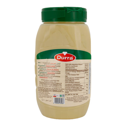 Paste Durra | Tahina | Reine Sesampaste aus 100% gerösteten Sesamsamen | 800 g