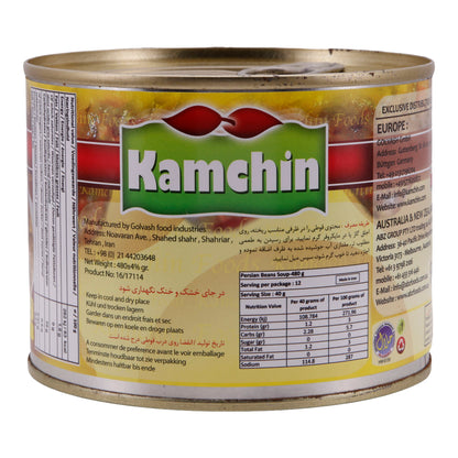 Bohnensuppe Kamchin | Persian Beans Soup | Traditionell, persisch | 480 g Dose