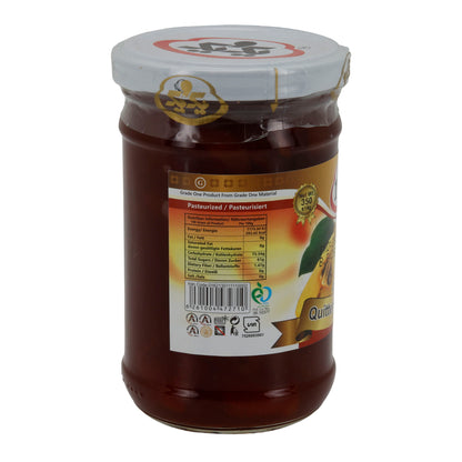 Confiture de coing 1&1 | Confiture | Tartinade fruitée de pain de coing avec de vrais morceaux de coing | Pot de 350 g