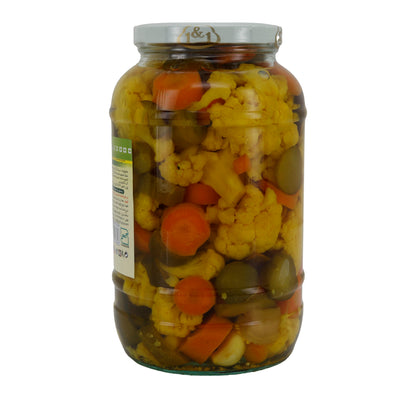 Mixed Pickles 1&1 | Eingelegtes Gemüse | Würzig & aromatisch | 1450 g