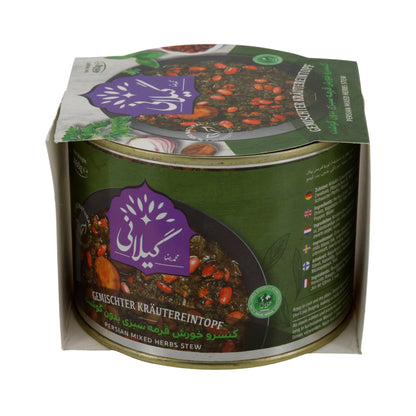Gemengde kruidensoep (Ghormeh Sabzi bonen)