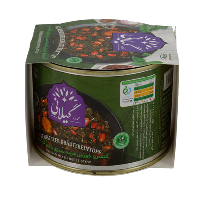 Gemengde kruidensoep (Ghormeh Sabzi bonen)