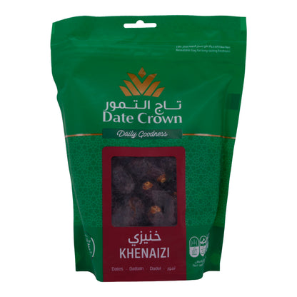 Datteri Date Crown | Khenaizi | Denocciolati, in sacchetto richiudibile | 500g