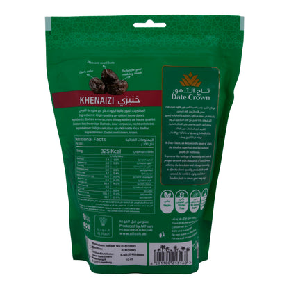 Datteri Date Crown | Khenaizi | Denocciolati, in sacchetto richiudibile | 500g