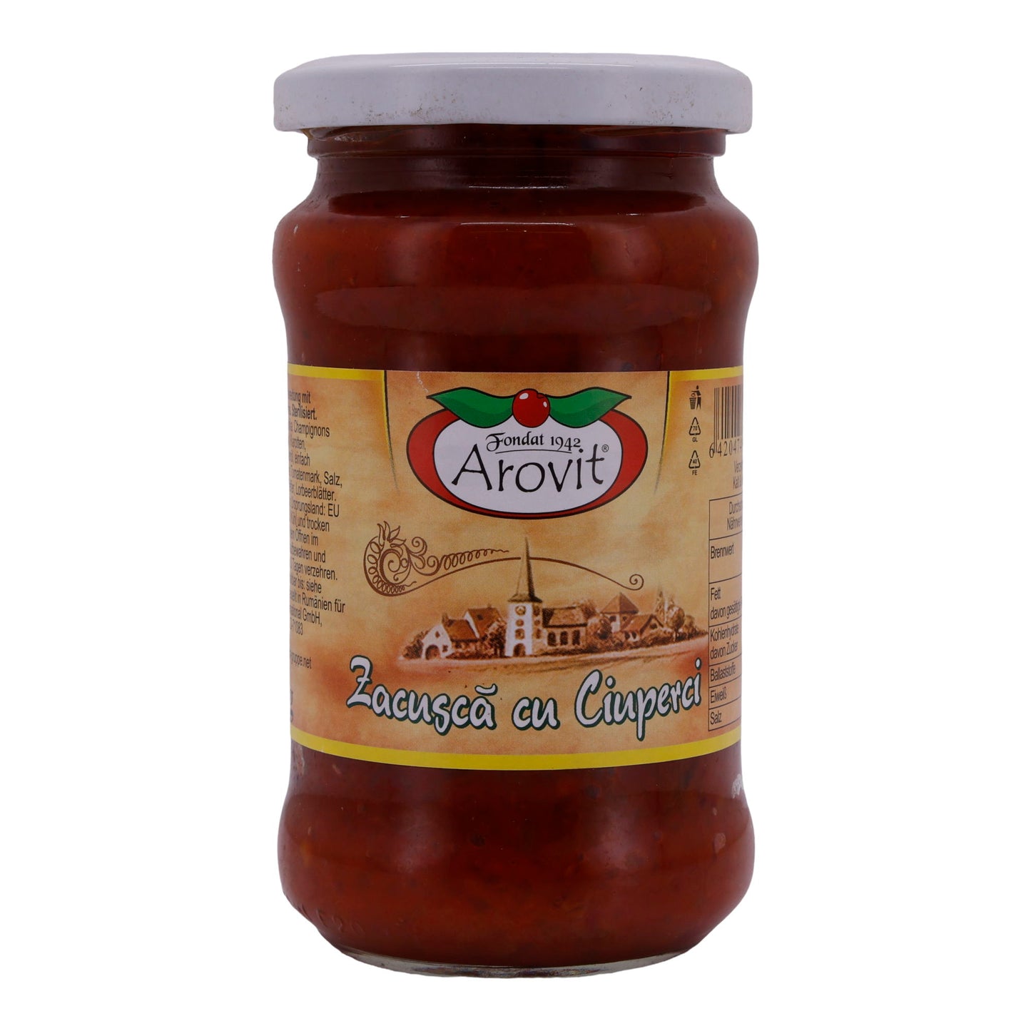 Preparazione di Verdure Zacuscă | Zacuscă con Funghi | Preparazione Tradizionale con Champignon | 300 g