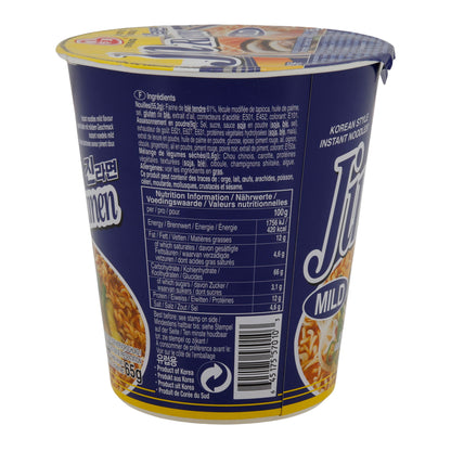 Jin Ramen Doux Ottogi | Nouilles instantanées | Coréen doux | 65 g