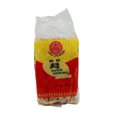 Nudeln Long Life Brand | Snelkook | Traditionele Aziatische Eiernudels | 500 g