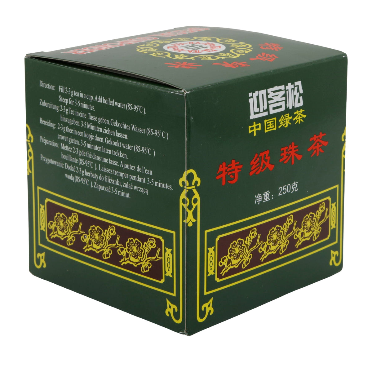 Tee Greeting Pine | Special Gunpowder | hochwertiger grüner Tee aus China | 250 g GREETING PINE