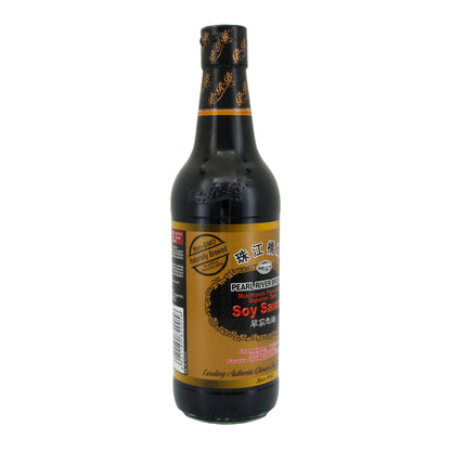Sojasauce Pearl River Bridge | Superior Dark Mushroom | Aromatische Sojasauce mit Champignon-Geschmack | 500 ml