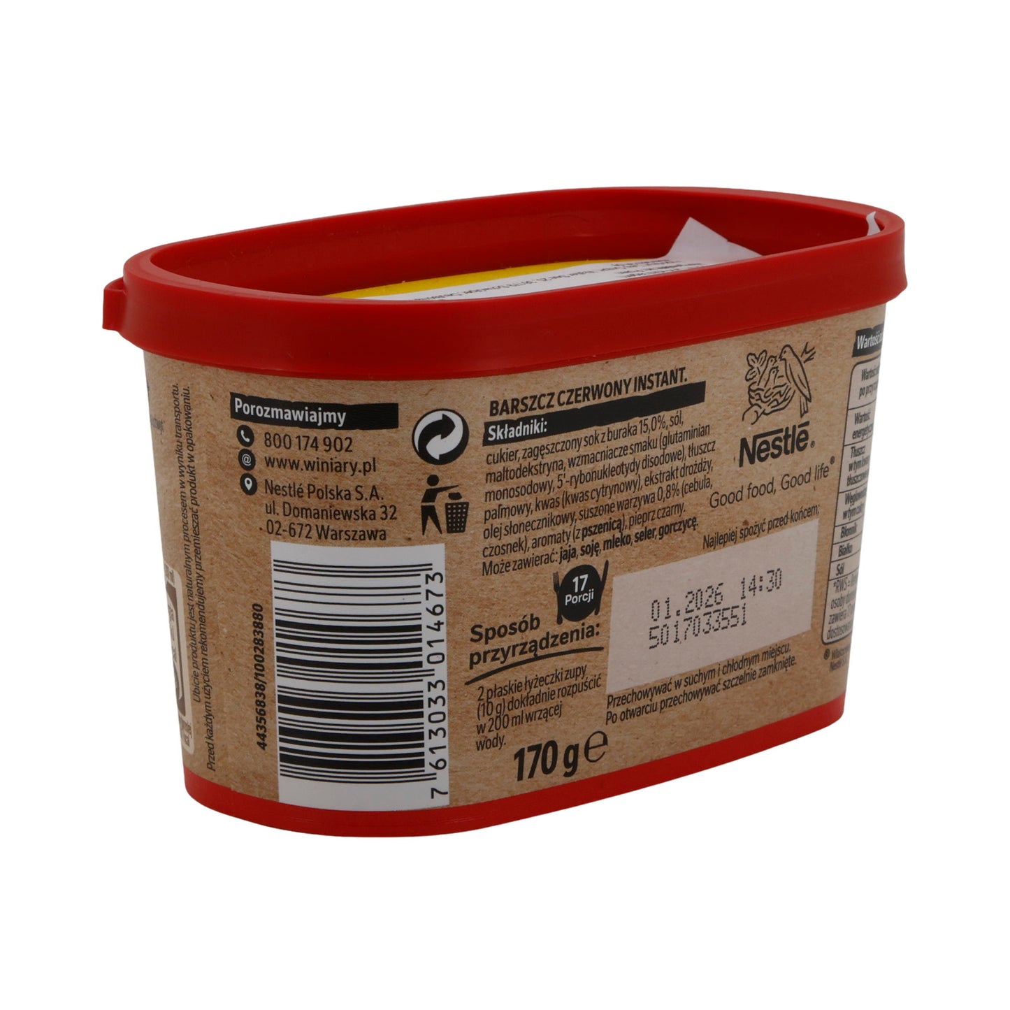 Rote Borsch Winiary Barszcz Czerwony Instant | Soep | 170 g