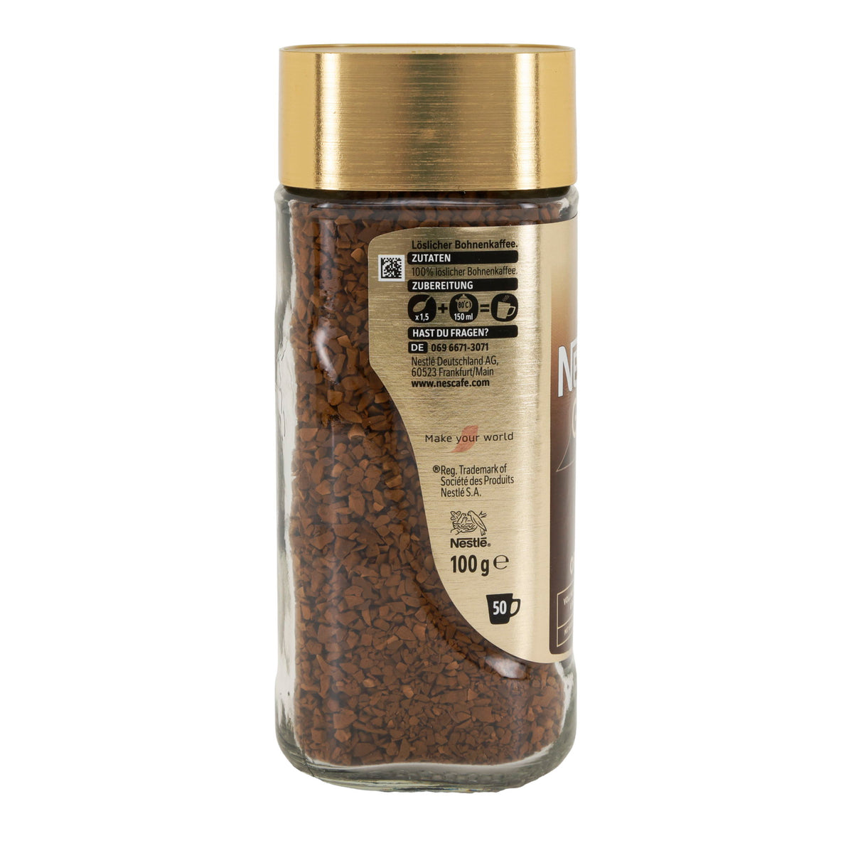 NESCAFÉ Gold Original | Löslicher Bohnenkaffee | Instant Kaffee | 100 g
