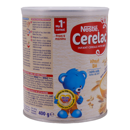 Babymelkvoeding Nestlé | Cerelac Tarwe met Melk | Vanaf 6 maanden | 400 g