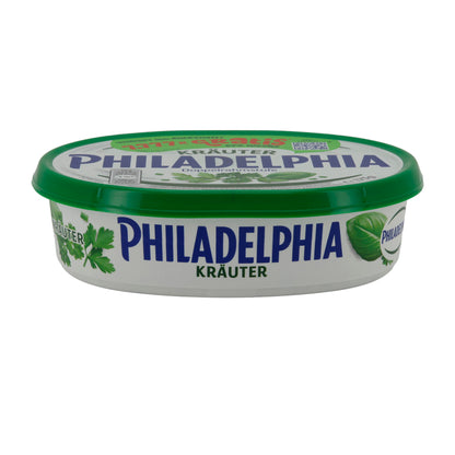 Frischkäse Philadelphia Kräuter | Cremig | Mit aromatischen Kräutern | 175 g