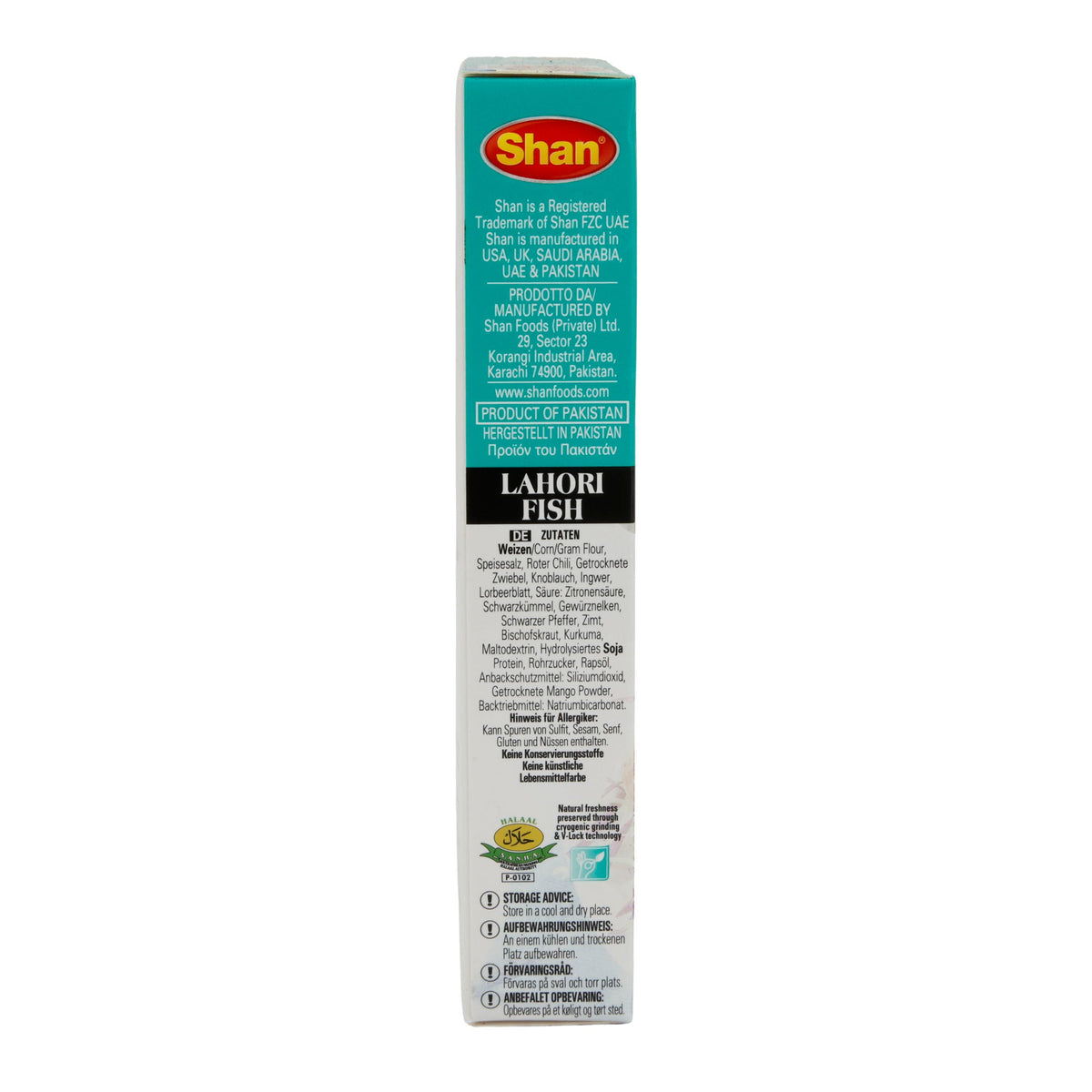 Gewürzmischung Shan | Lahori Fish | Für panierten Fisch | 100 g SHAN
