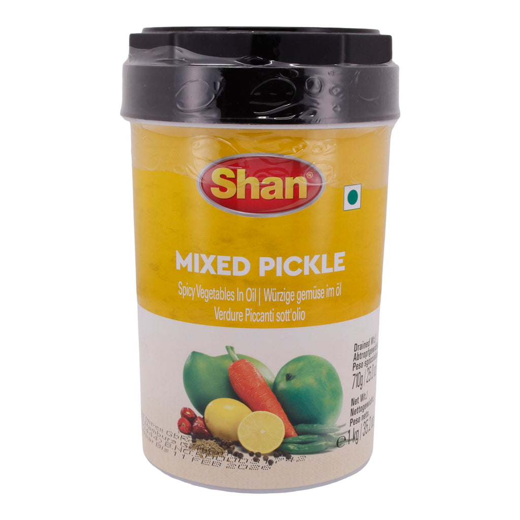 Karışık Turşu Shan | Baharatlı Karışım | Mango, Havuç, Limon ve Chili'den | 1Kg