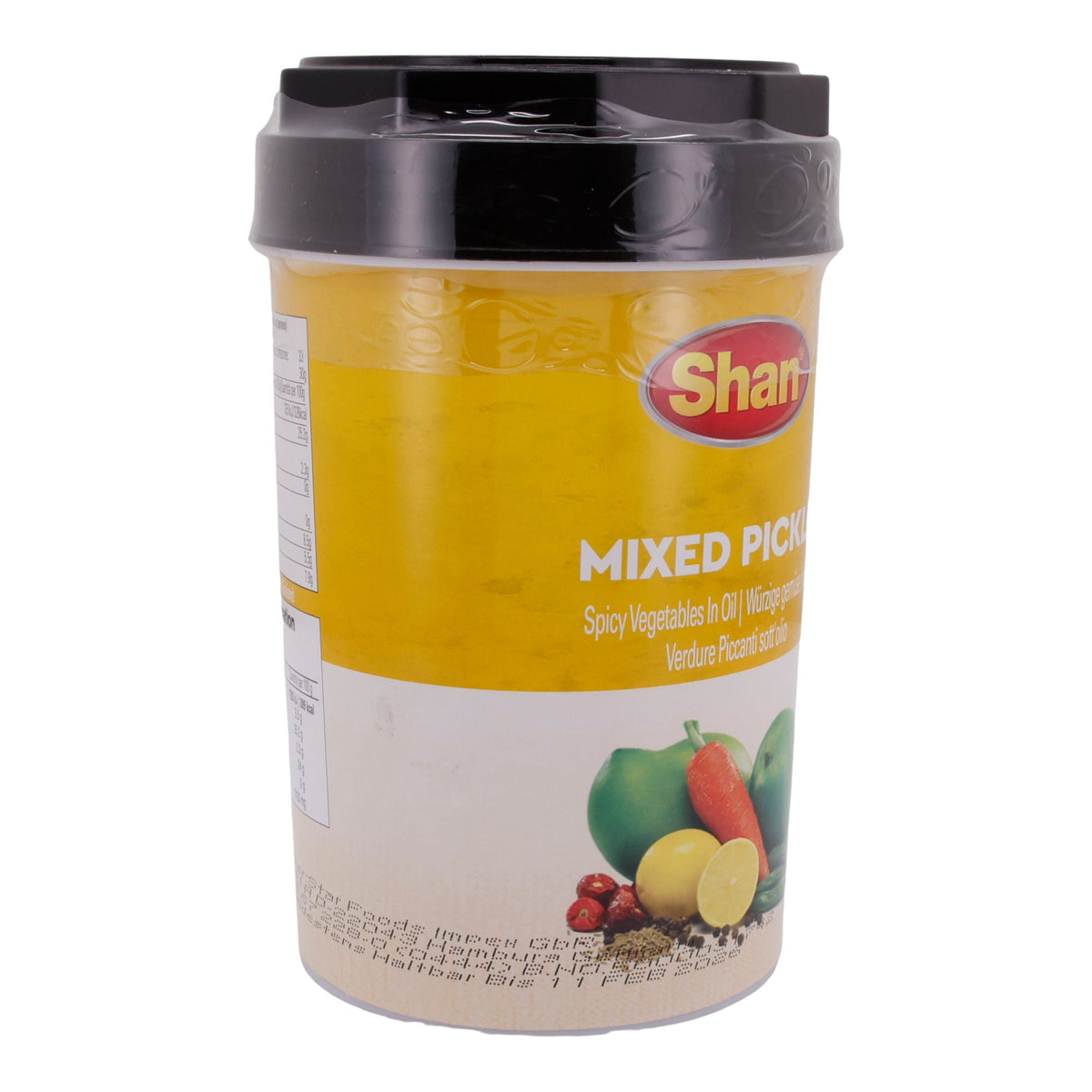 Mixed Pickle Shan | Würzige Mischung | Aus Mango, Karotte, Zitrone und Chili | 1Kg SHAN