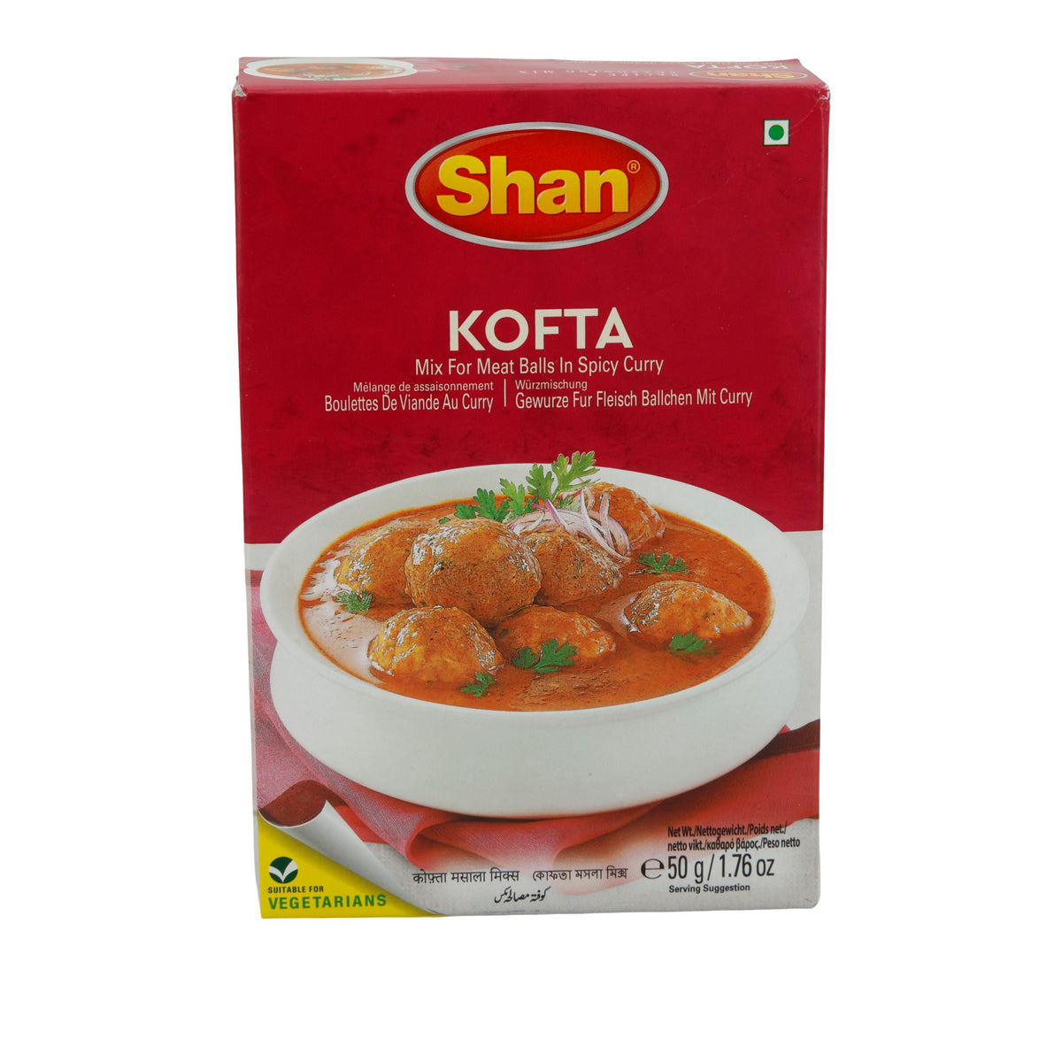 Gewürzmischung Shan | Kofta | Für Fleischbällchen in würziger Currysoße | 50 g SHAN