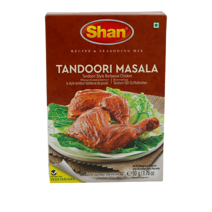 Kruidenmix Shan | Tandoori Masala | Voor Tandoori Kip | 50 g