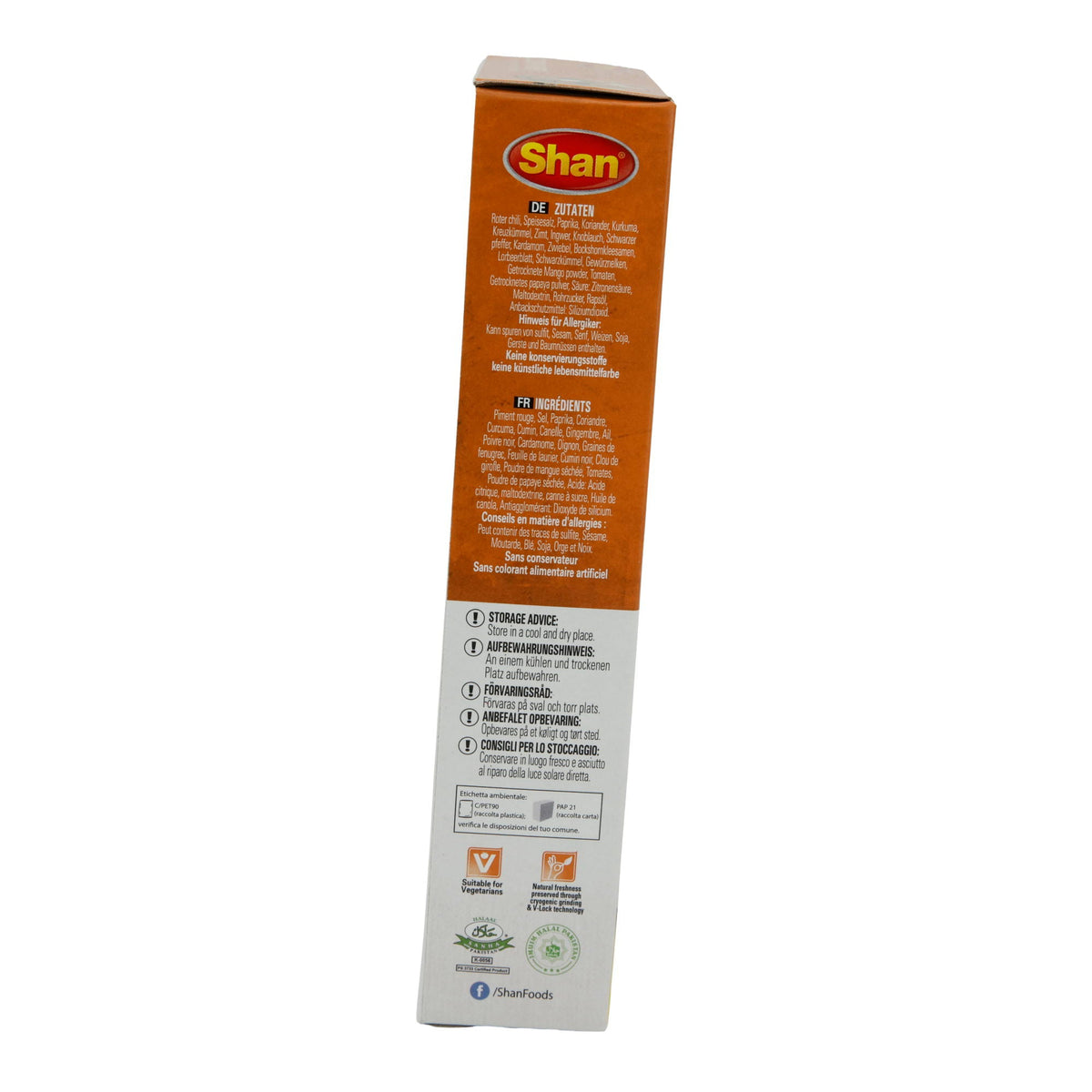 Curry Powder Shan | Würzmischung | Für Fleisch-, Gemüse- und Linsencurrys | 100 g SHAN