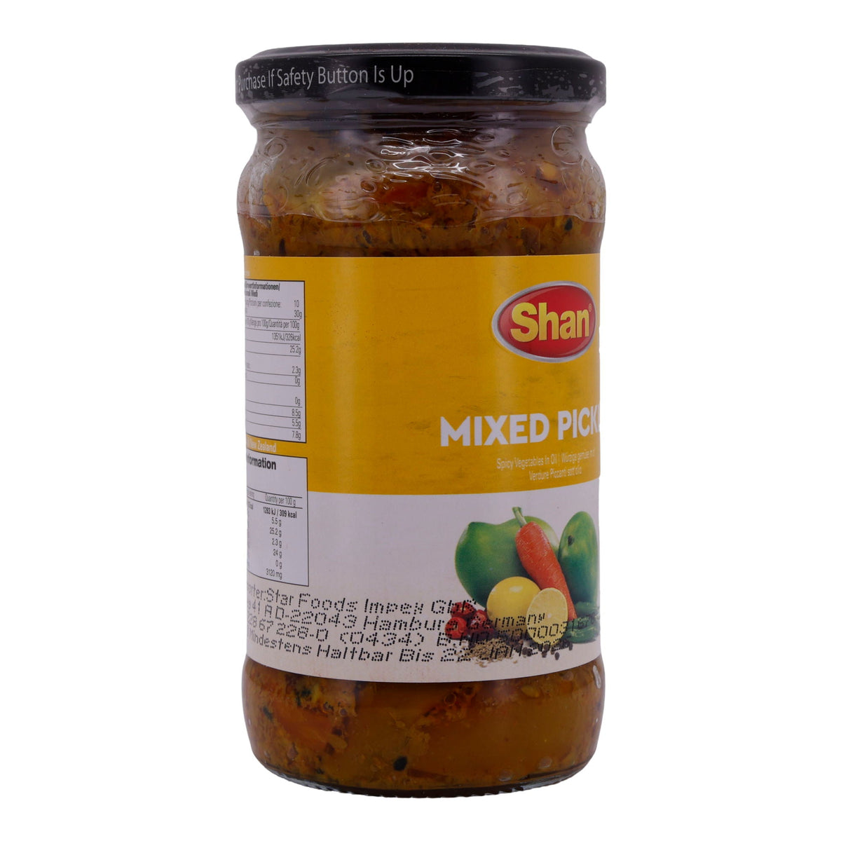Mixed Pickle Shan | Würziges Gemüse | In Öl | 300 g SHAN